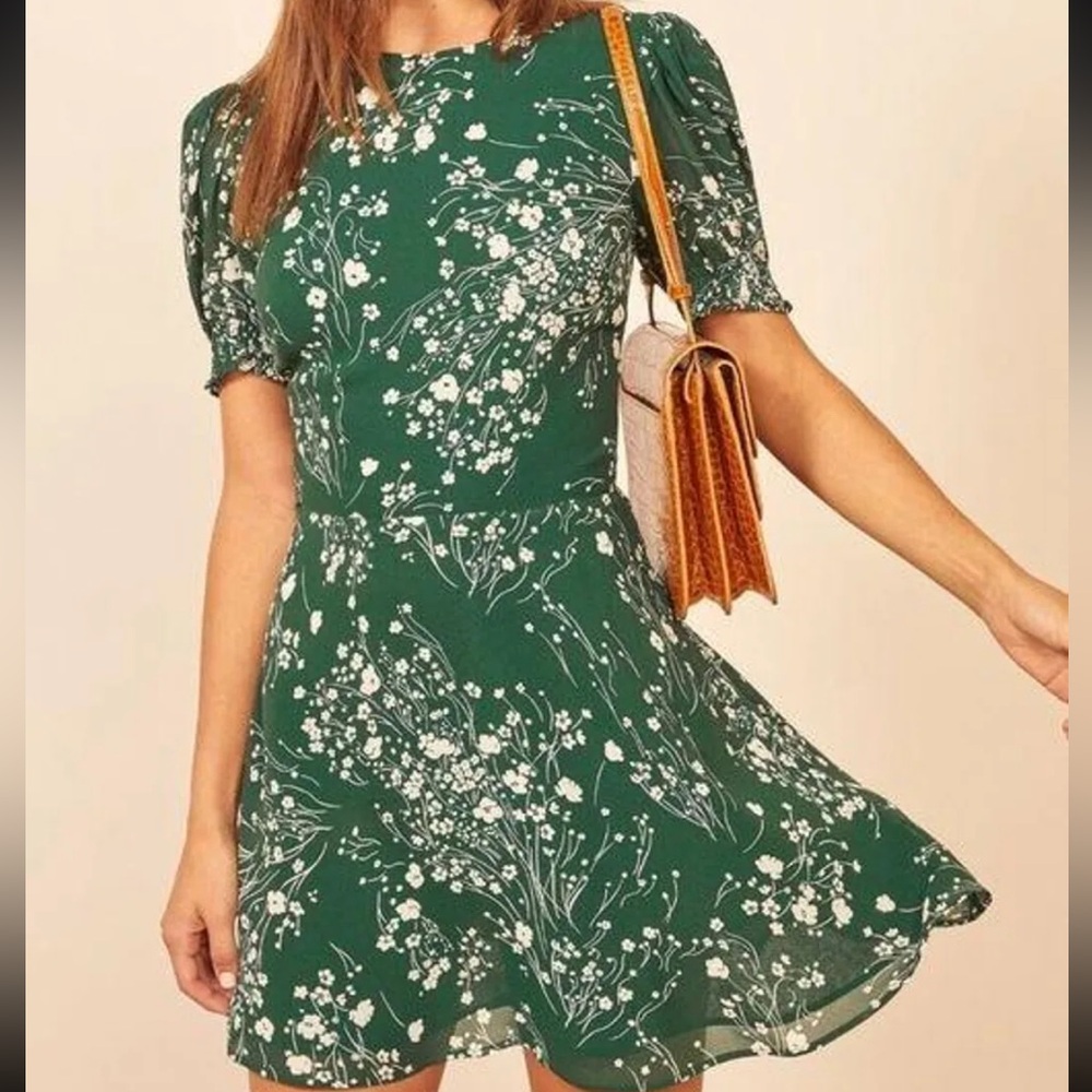 Reformation Doutzen Dress in Lake
